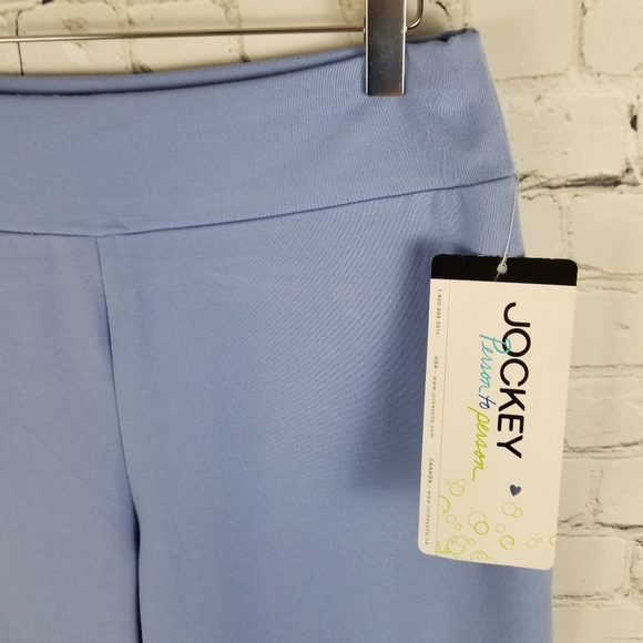 JOCKEY | cropped stretchy zipper pocket pants - Picture 3 of 6